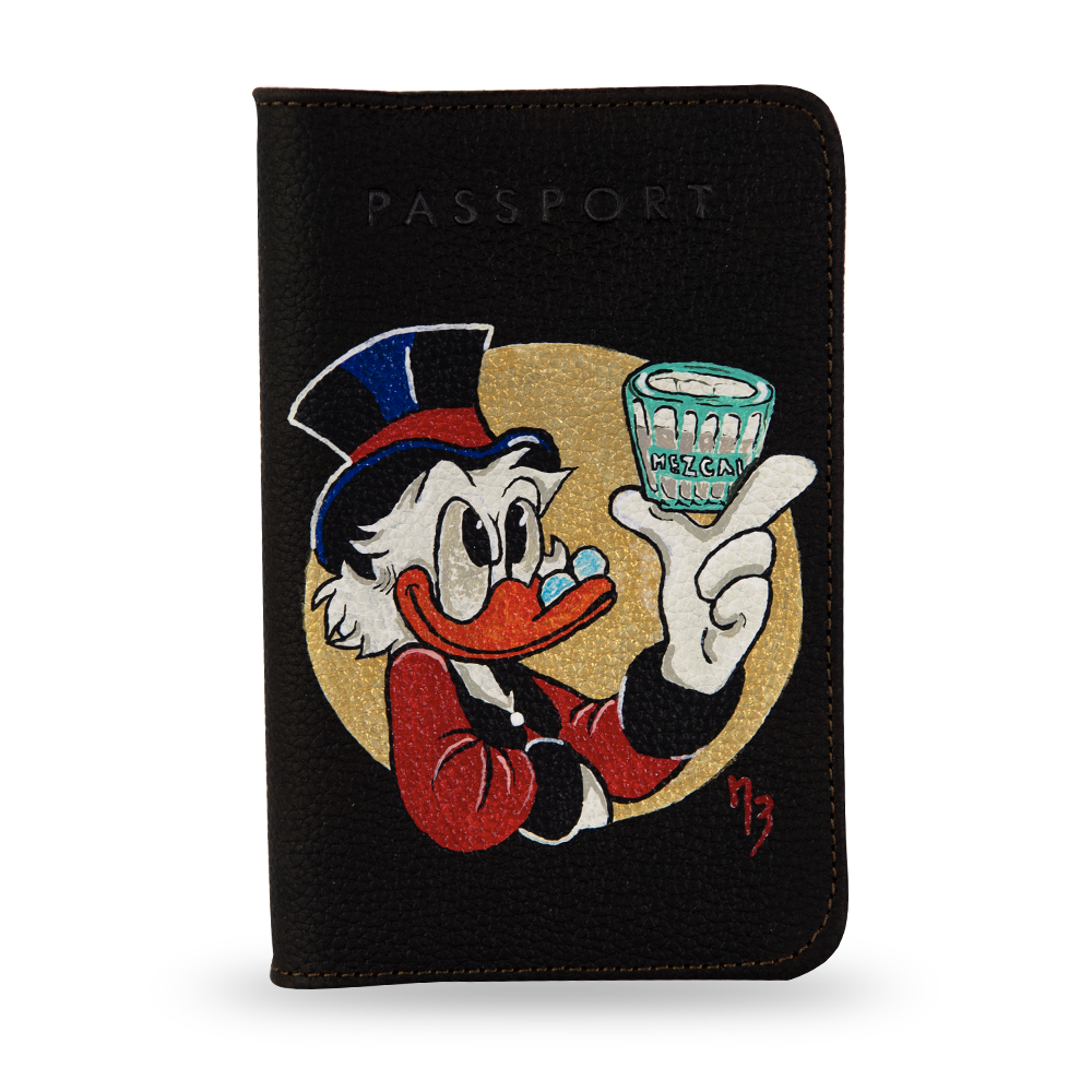 Porta pasaportes Scrooge McDuck