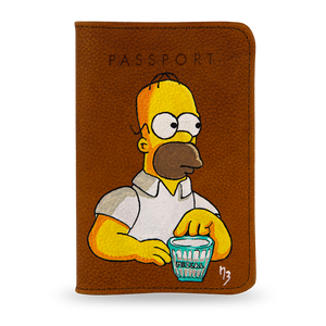 
                  
                    Cargar imagen en el visor de la galería, Porta pasaportes Homero Simpson
                  
                
