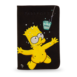 
                  
                    Cargar imagen en el visor de la galería, Porta pasaportes Bart Simpson
                  
                